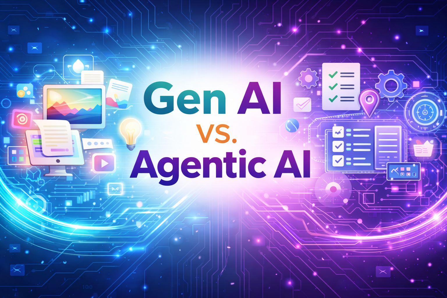 Gen AI vs Agentic AI: What Is the Real Difference and Which One Does Your FMCG Business Actually Need?