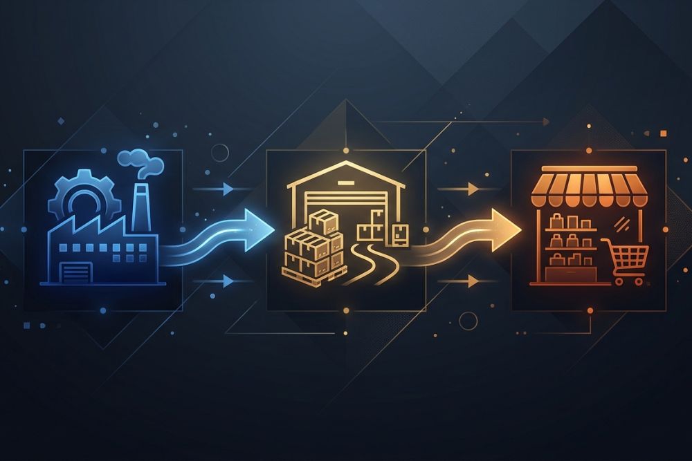 Primary Sales vs Secondary Sales vs Tertiary Sales – What Every FMCG Brand Must Know